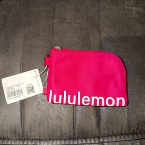 Lululemon Athletica Fuchsia Card Holder
